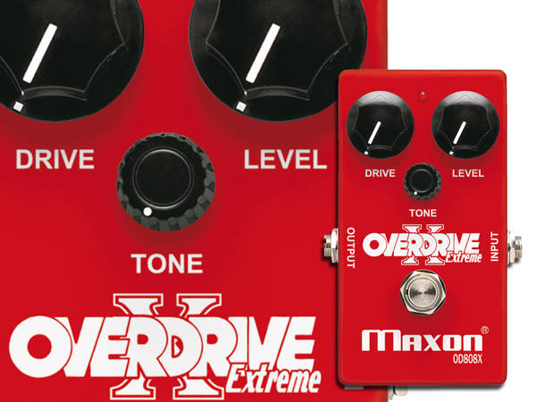 Maxon Releases OD808X Overdrive Extreme