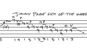 Jimmy Page Lick Of The Week!