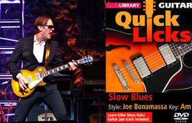 Lick Library Brings Out Quick Licks Joe Bonamassa Vol.2