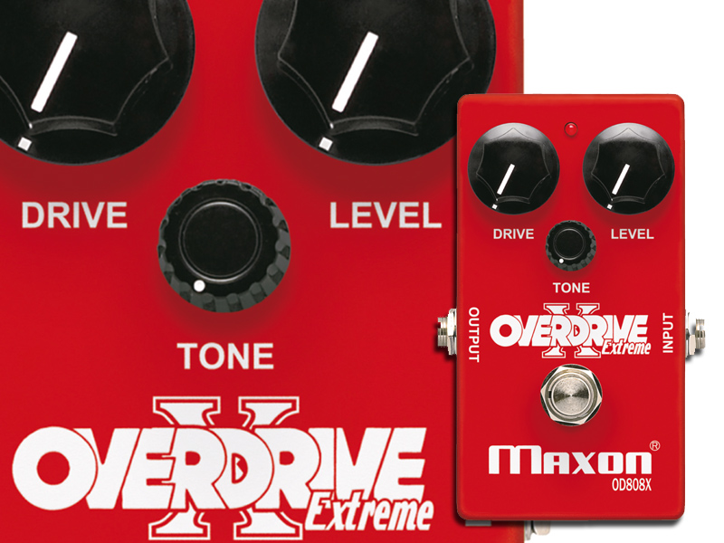 Maxon releases OD808X Overdrive Extreme