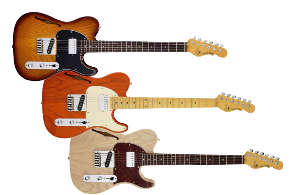 G&L Tribute Series Line Gets New ASAT Classic Bluesboy Semi-Hollo