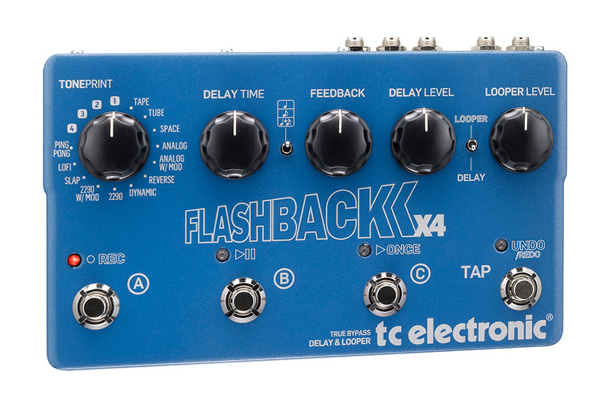 TC Electronic Announces Flashback X4 Delay and Looper